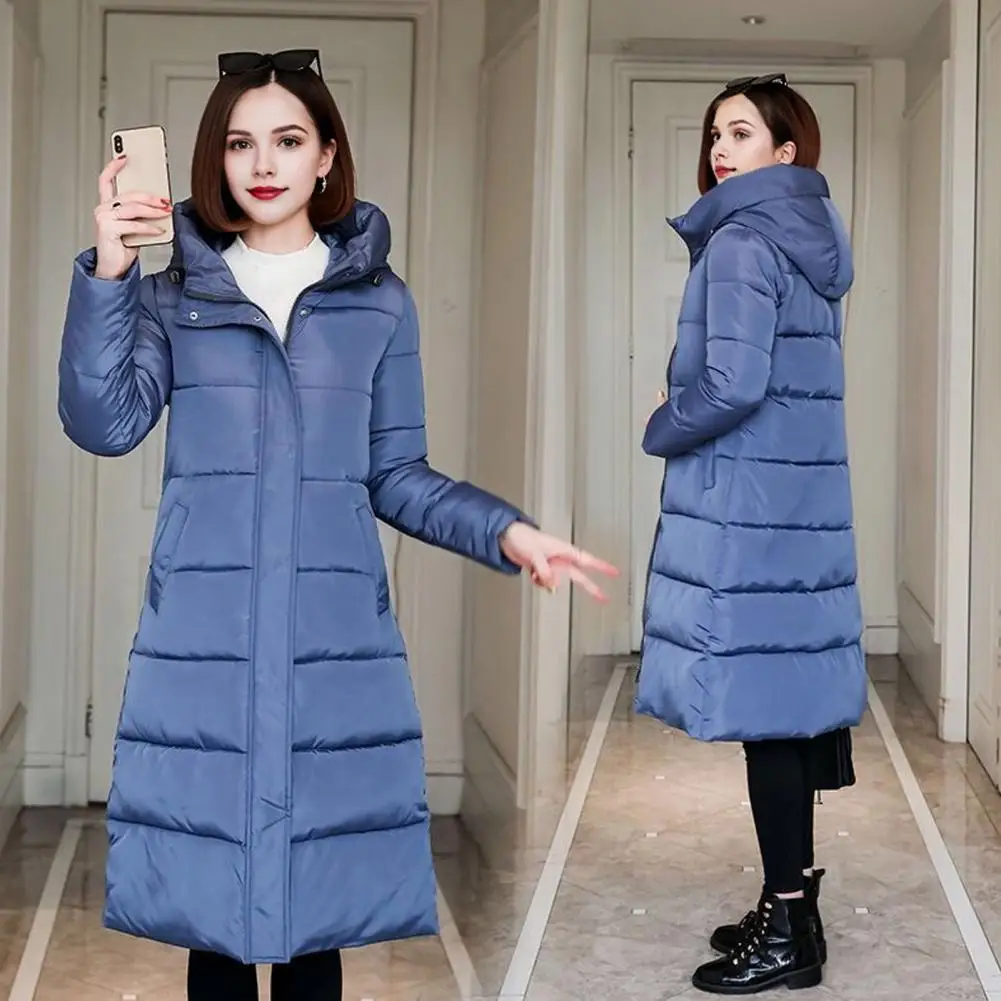 Women\'s Thickened Down Cotton Coat Turtleneck Down Coat 2024 New Winter Coat Women Jacket Cotton Padded Outerwear Female Parkas