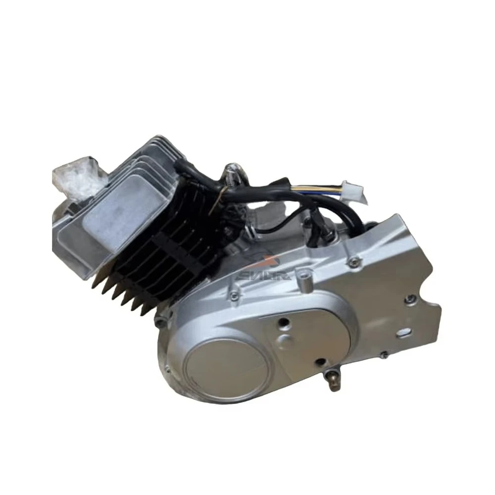 SNOR Motorcycle 2 Stroke for Ax100 Lifan Complete Engine 100cc Electrical Kick Start Motor Spare Parts Suppliers！！