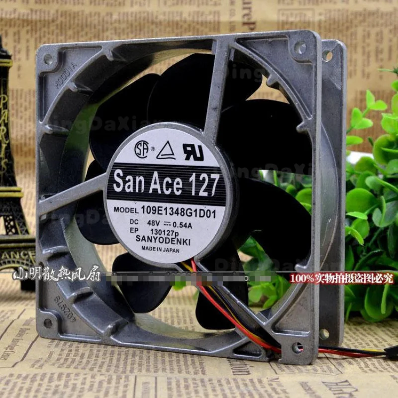 

Вентилятор охлаждения 48В 0.54А 13см 3-проводной для Sanyo SAN ACE 127 109E1348G1D03