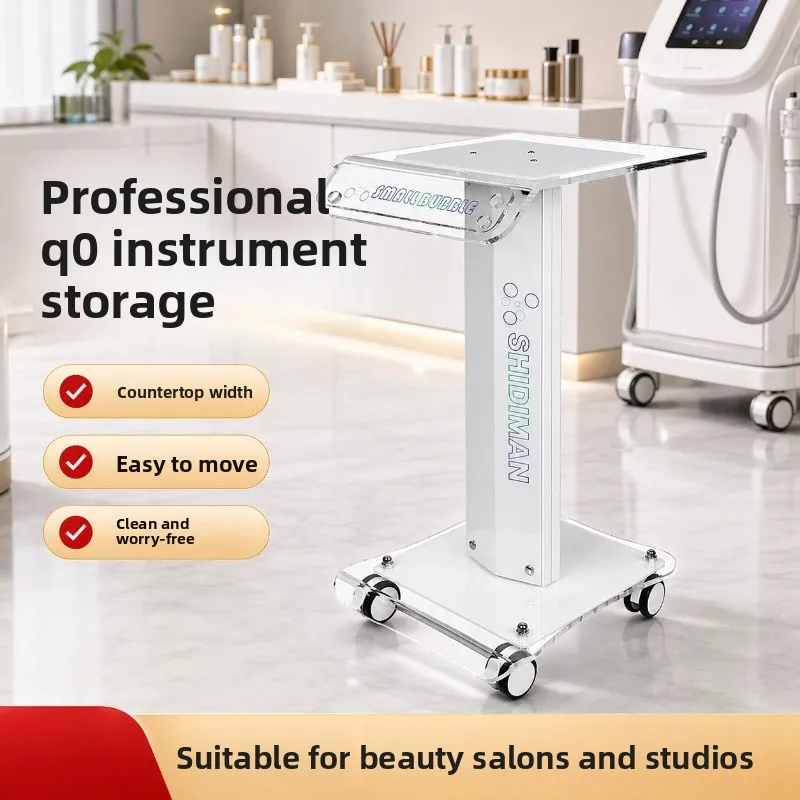High-grade instrument cart Transparent rack Small bubble tool cart