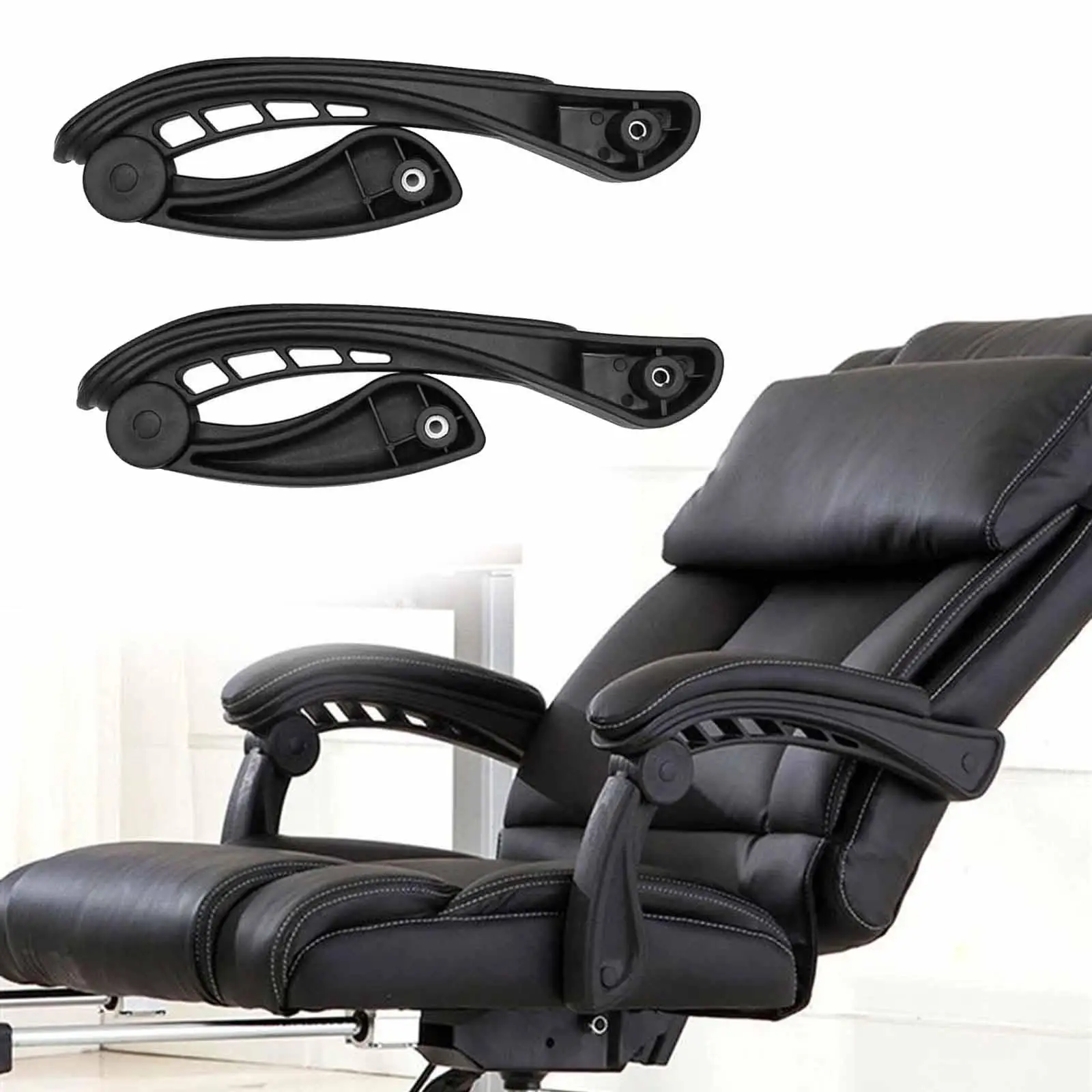 

Ergonomic Office Chair Armrest Support for Enhanced Comfort and Productivity Chairs Parts Bracket Liftable Replacement Armrest