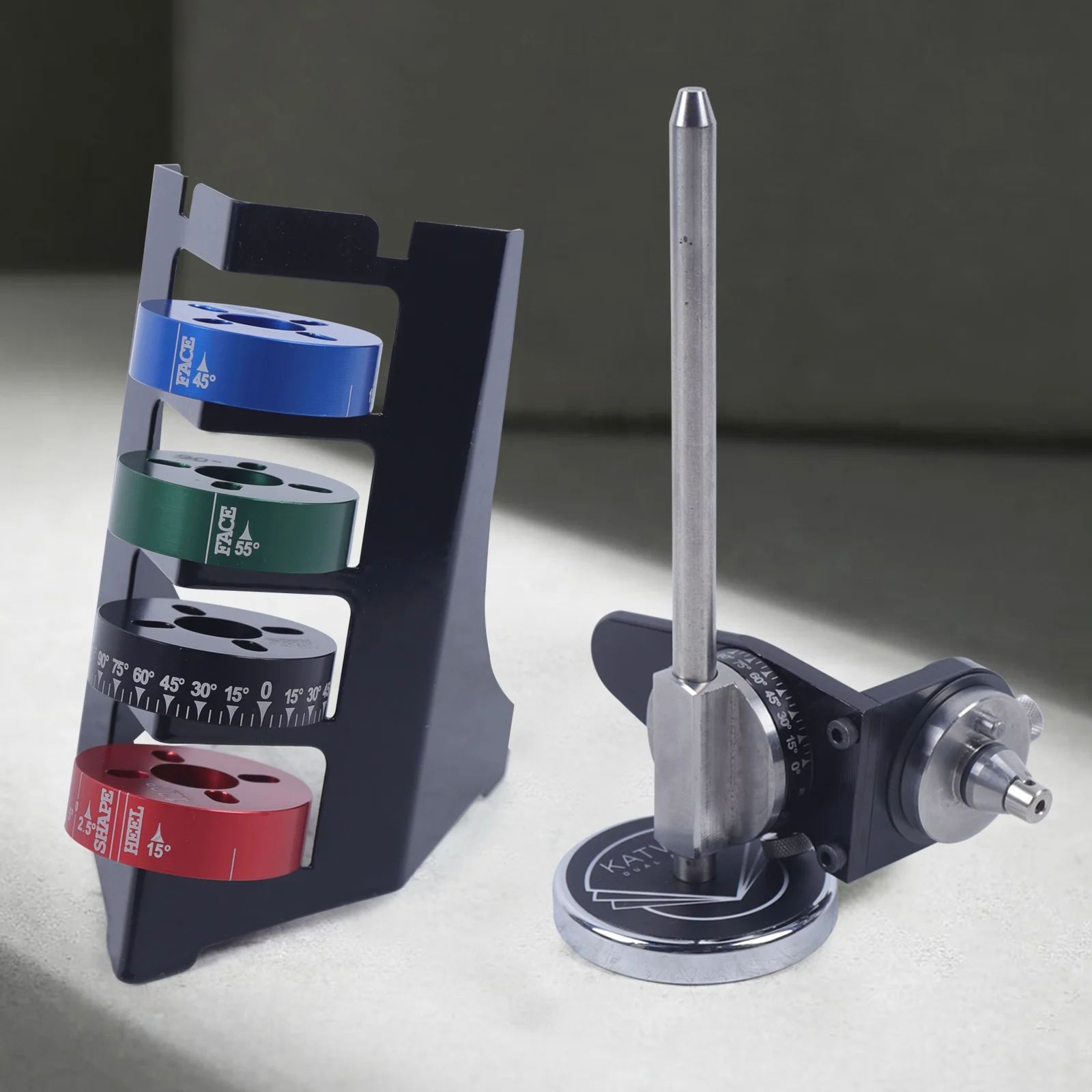 High Precision Sharpener Angler Practical Sharpening Angler Device for Engraving Machine Powerful Function 4 Angle Discs