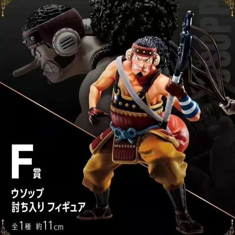 In Stock Bandai Original Banpresto One Piece Usopp F Prize Action Figures Anime Statues Model Dolls Kids Toys Festival Gifts AS - view 2