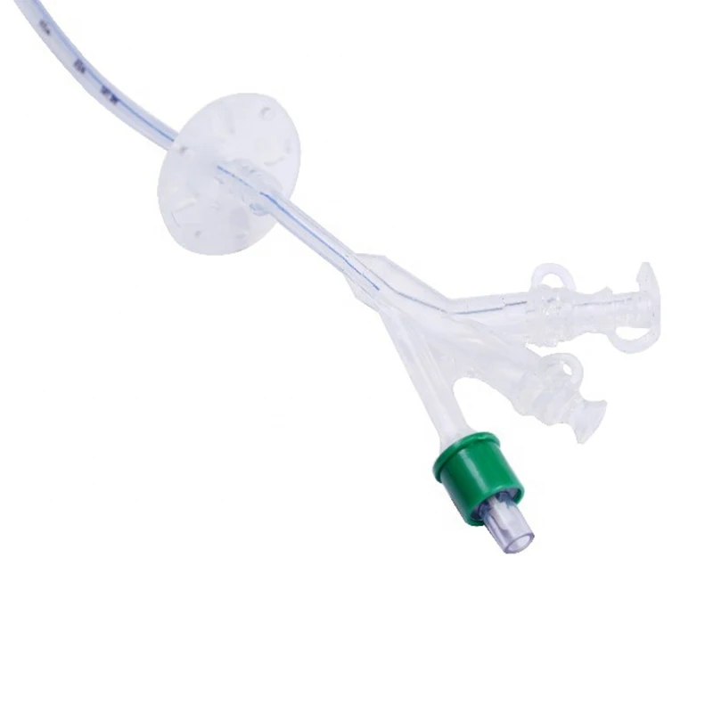 FR20 Disposable 3 way silicone gastrostomy tube /PEG feeding tube is suitable for gastrostomy patients