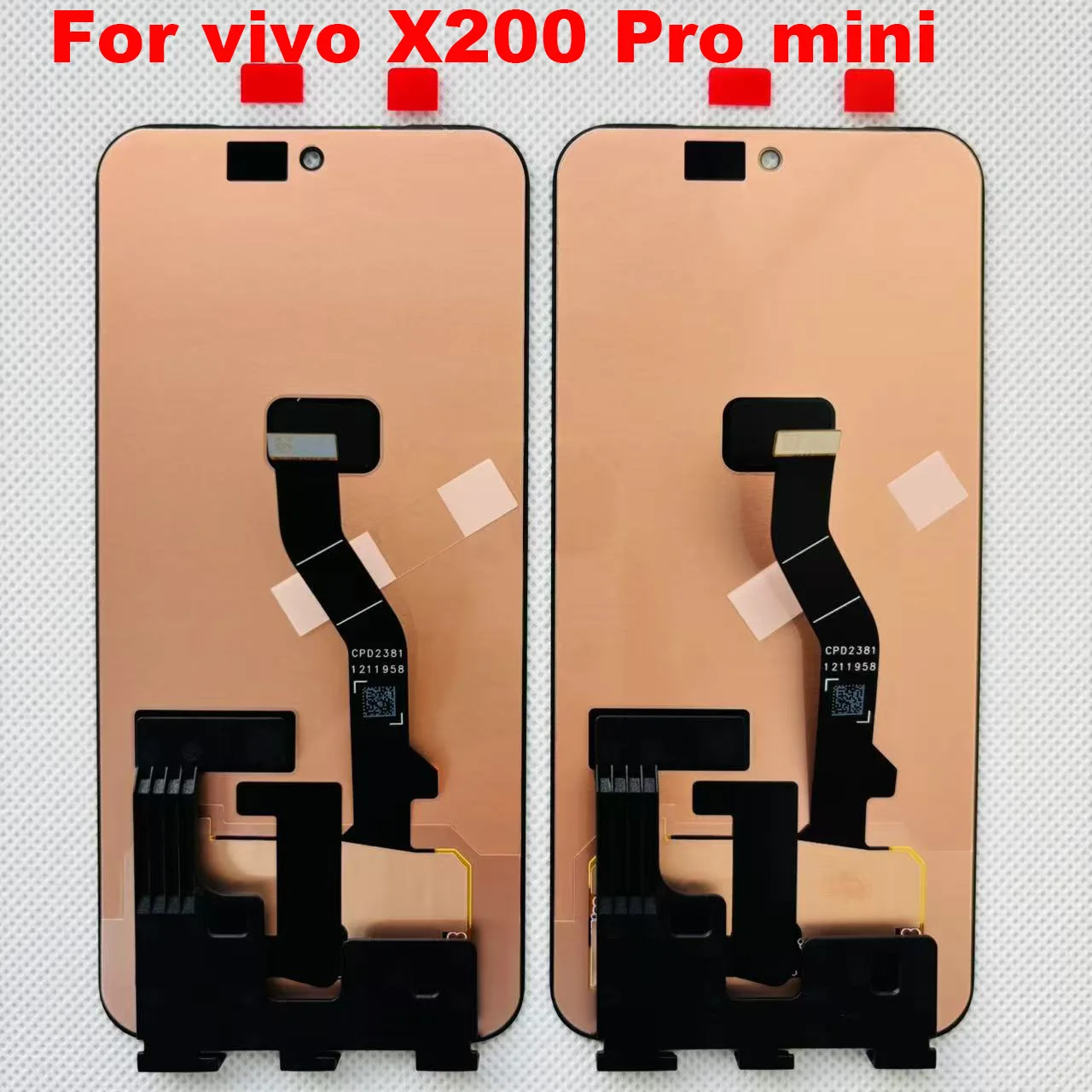 

6,31 "AMOLED оригинальный для vivo X200 Pro mini ЖК-дисплей V2419A V2405DA дигитайзер сенсорного экрана в сборе для vivo X200Pro mini LCD