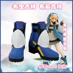 GUILTY GEAR STRIVE Bridget Cosplay costume Shoes Boots Game Anime Halloween Christmas costume Wig shoes props