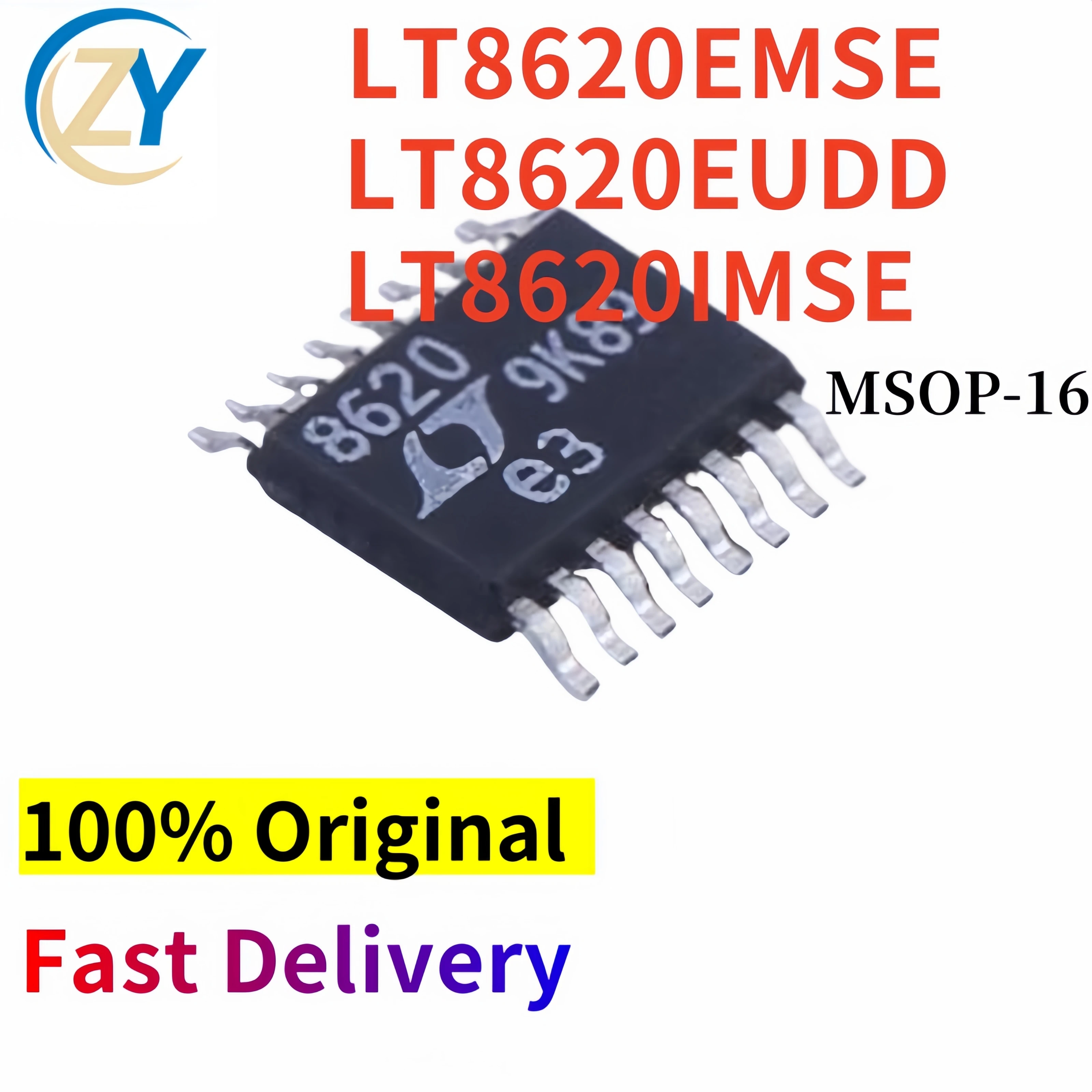 (2pcs) LT8620 LT8620EMSE LT8620EUDD Regulators LT8620IMSE MSOP16 100% Original & In Stock