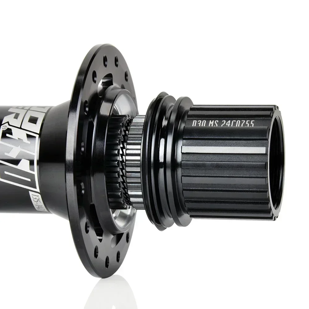 Koozer 350 Rear Boost HG XD MS 10 11 12s MTB Bicycle Hub 32 Holes CR-MO Steel Axle 135x10 QR 12x148mm THRU Bike Parts Ratchet