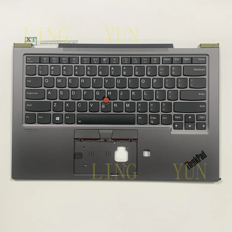 

Z Laptop Palmrest with Keyboard WLAN for Lenovo Thinkpad X1 Yoga 5th 2020 5M10Z37082