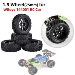 75mm 85mm Off Road Buggy Tires Wheel 12mm for Wltoys 144001 1/14 1/16 1/10 Traxxas Trx-4 Tamiya A959 959B Drift RC Racing Car