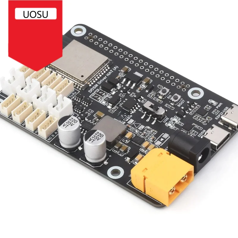 1Pcs Direct Drive Servo Motor Driver Board, Integrates ESP32 and Control Circuit ESP Now Support