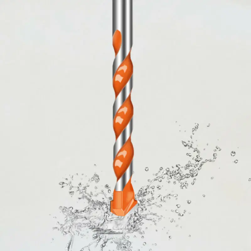 10PCS Center Drill Bits For Drilling Glass Ceramic Tiles Walls Metal Etc 6mm Tungsten Carbide Drill Bit Set Drilling Tools