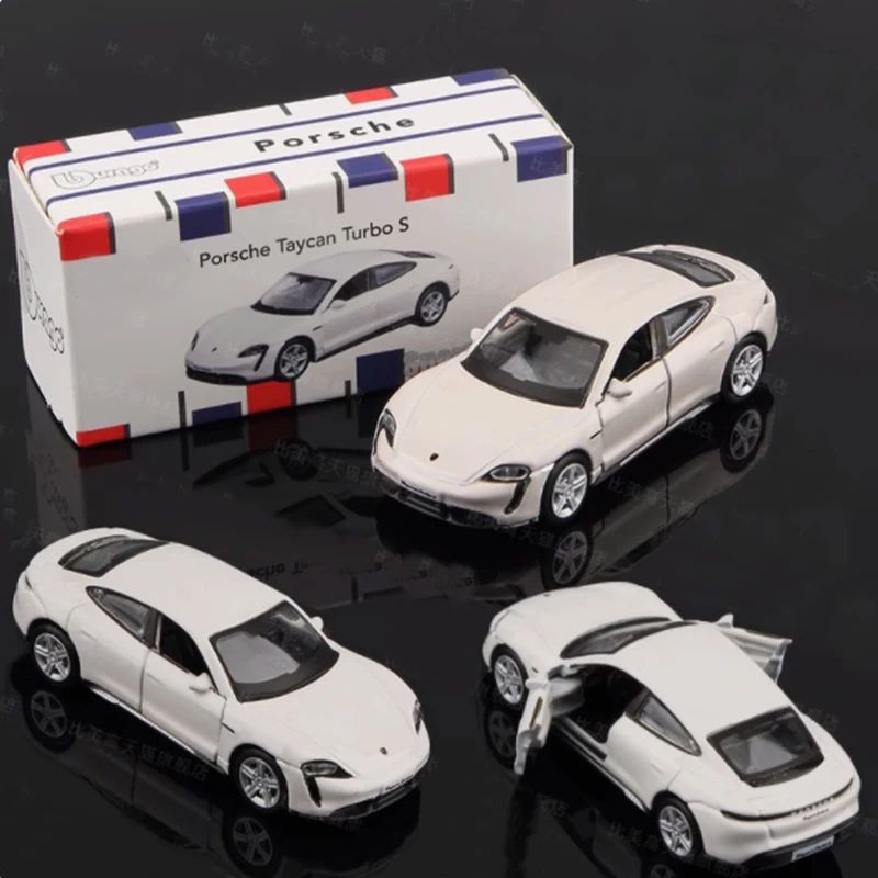 

Литой под давлением масштаб 1:64 Taycan Turbo S, имитация сплава, модель автомобиля, статический дисплей, Коллекционная игрушка, подарок, сувенирное украшение