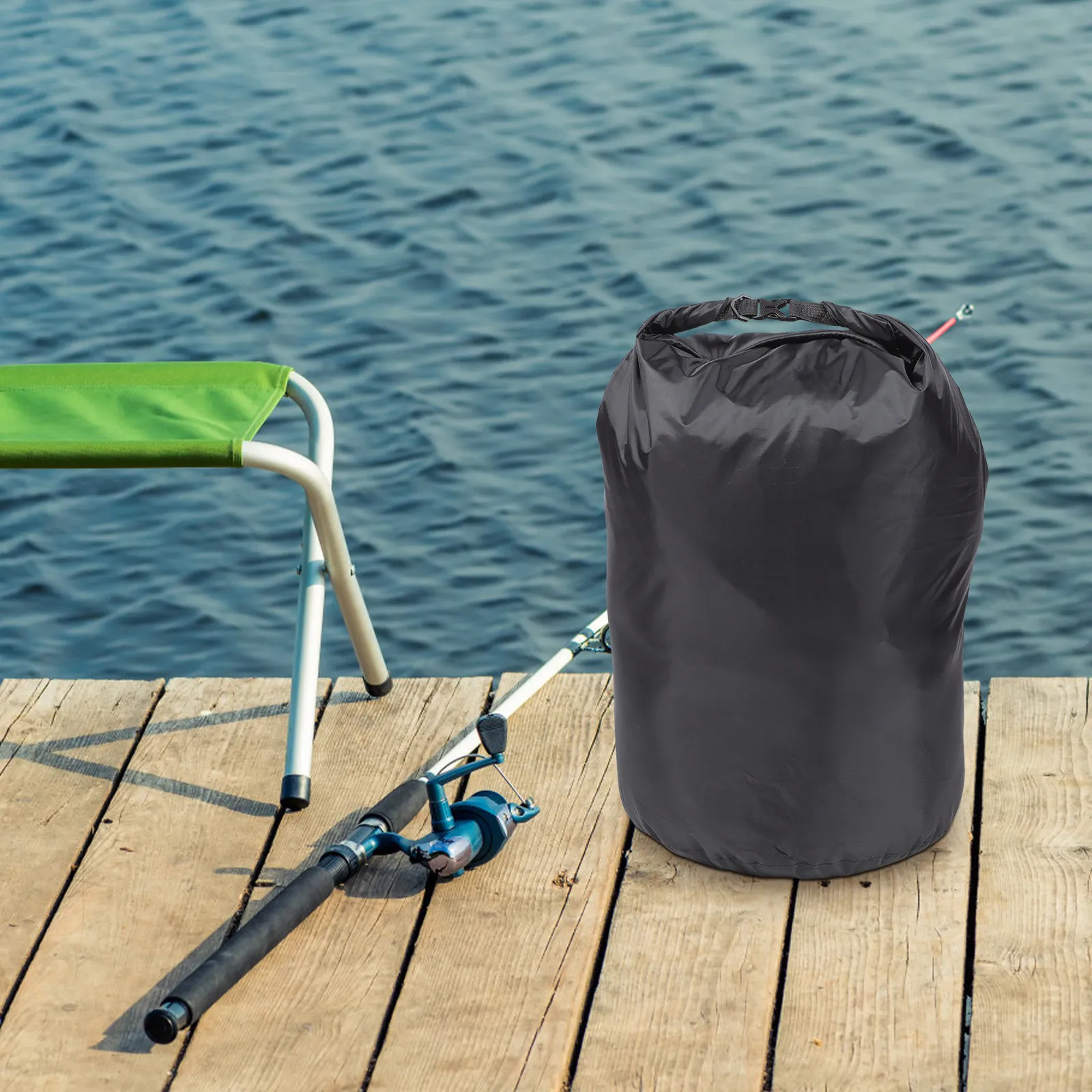 

Waterproof Dry Bag Portable Large Capacity Floating Rafting Backpack Drifting Canoeing Camping Gear Dry Bag Swimming Backpack
