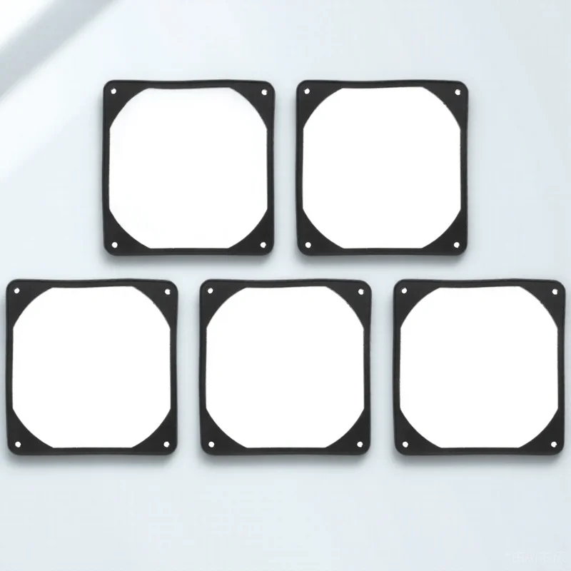 

5 шт. противоударная накладка для корпуса ПК, прочная, долговечная, легко чистящаяся, антивибрационная прокладка для компьютера, компьютерная часть