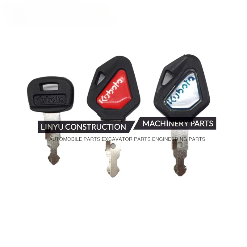 For Kubota Excavator Key U15 20 30 151 155 161 163 with Chip Excavator Micro Digging Accessories