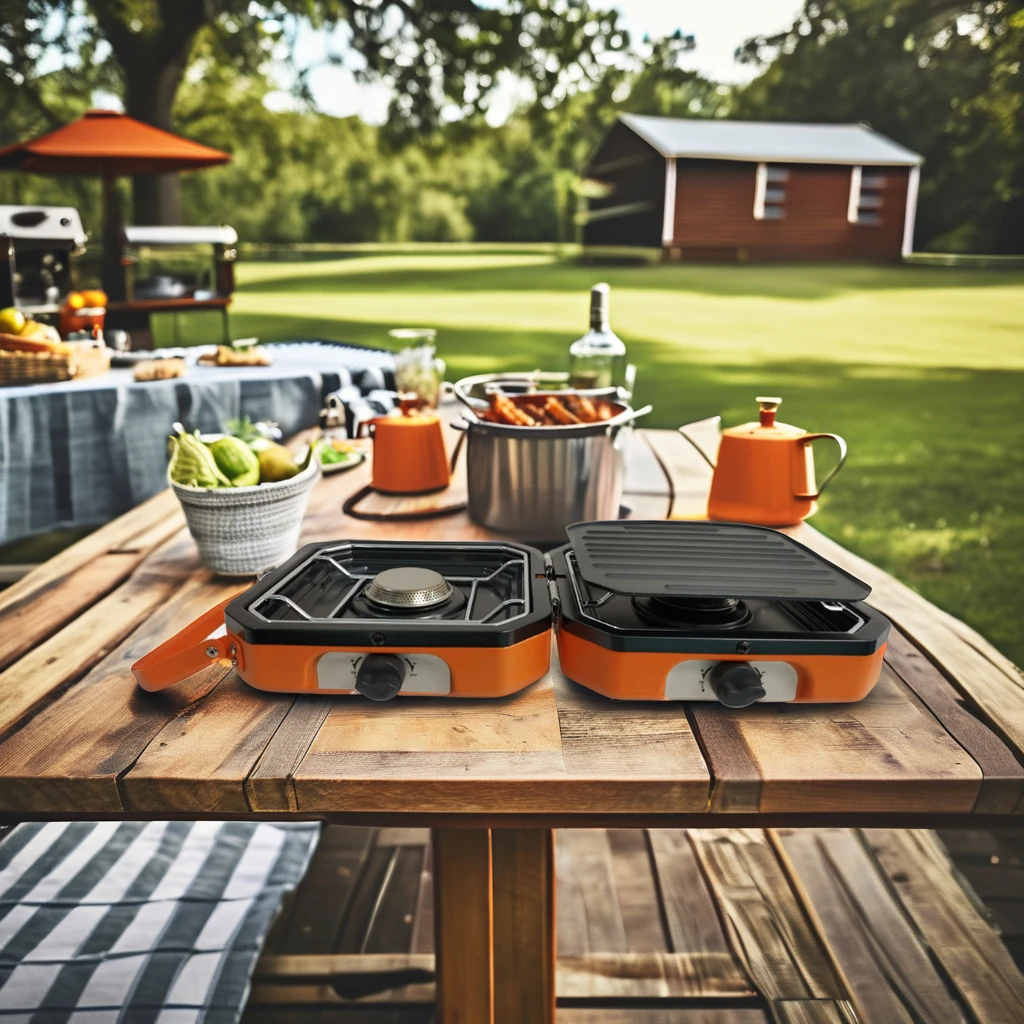 

High Quality Cheap Portable Gas Stove Camping To Cooking Gas BBQ Grill Outdoor Kitchen Fishing For Picnic