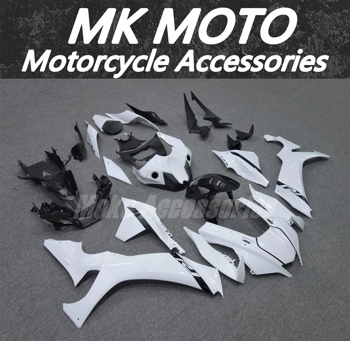 

Fairing Kit Fit For Yzf R1M R1 2020 2021 2022 2023 2024 Bodywork Set Abs New White Black