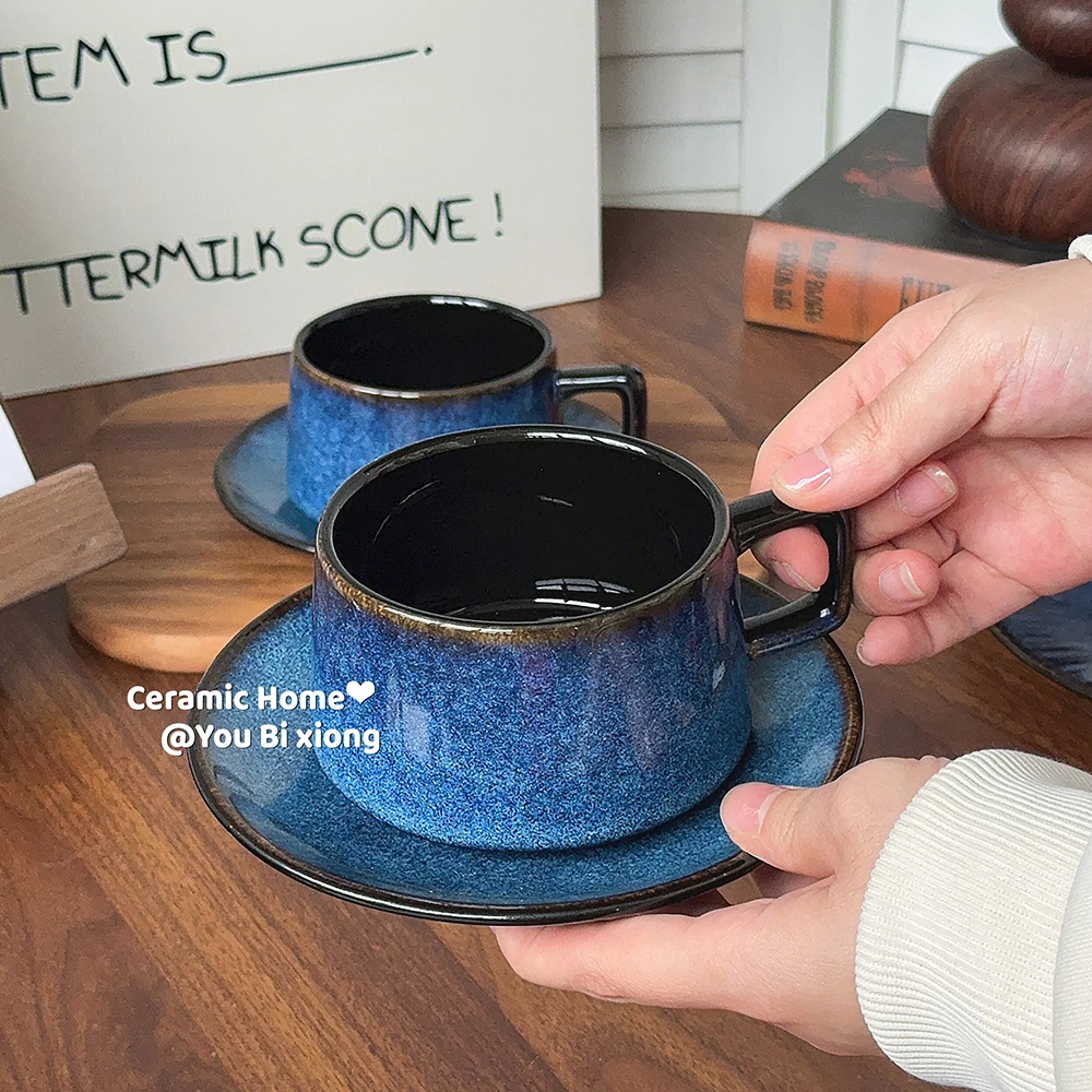 Retro Blue Ceramic …