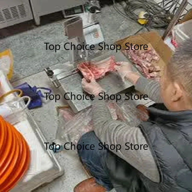 Saw Machine Porta-ble Electric Fresh Meat Bon-e Saw Machine   Cutter B-one Saw Automatic Chicken Beef Meat Cutting Machine