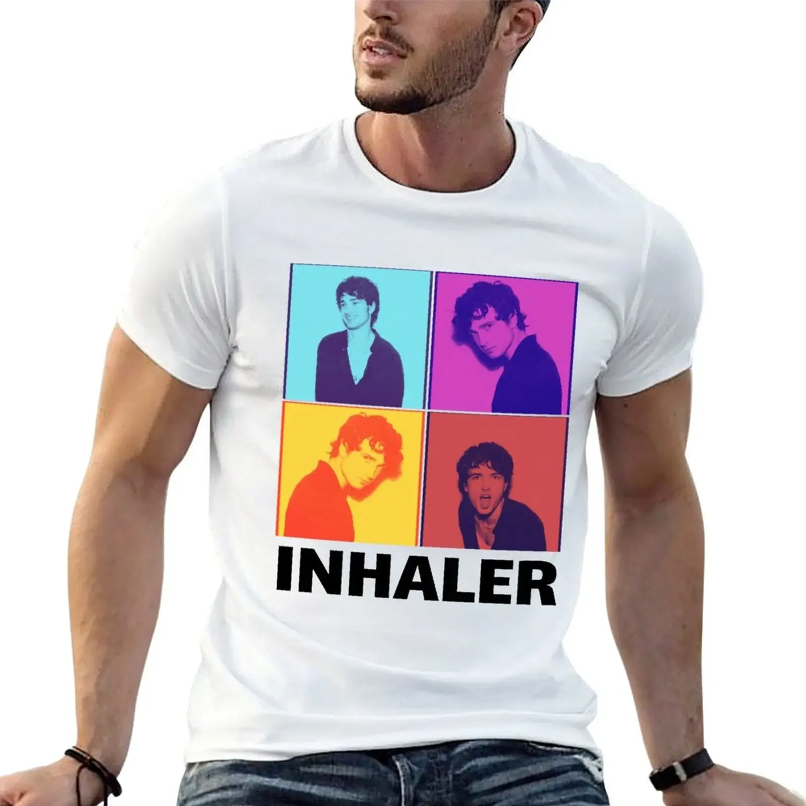 inhaler band T-Shirt heavyweights summer top blanks men graphic t shirts