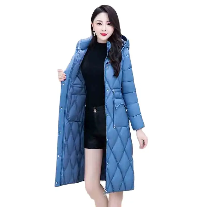 

Mid-length Down Padded Women's 2022 Autumn And Winter High-end Personality Mori Popular Fashion Loose Padded Women'