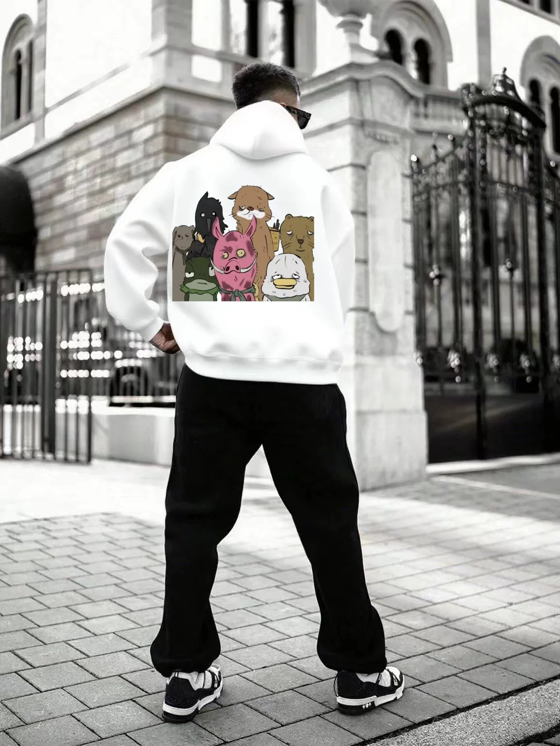 

Men’s spring-autumn hoodie set! Full set included. Perfect thickness, durable. Easy matching, spring-autumn must-have!