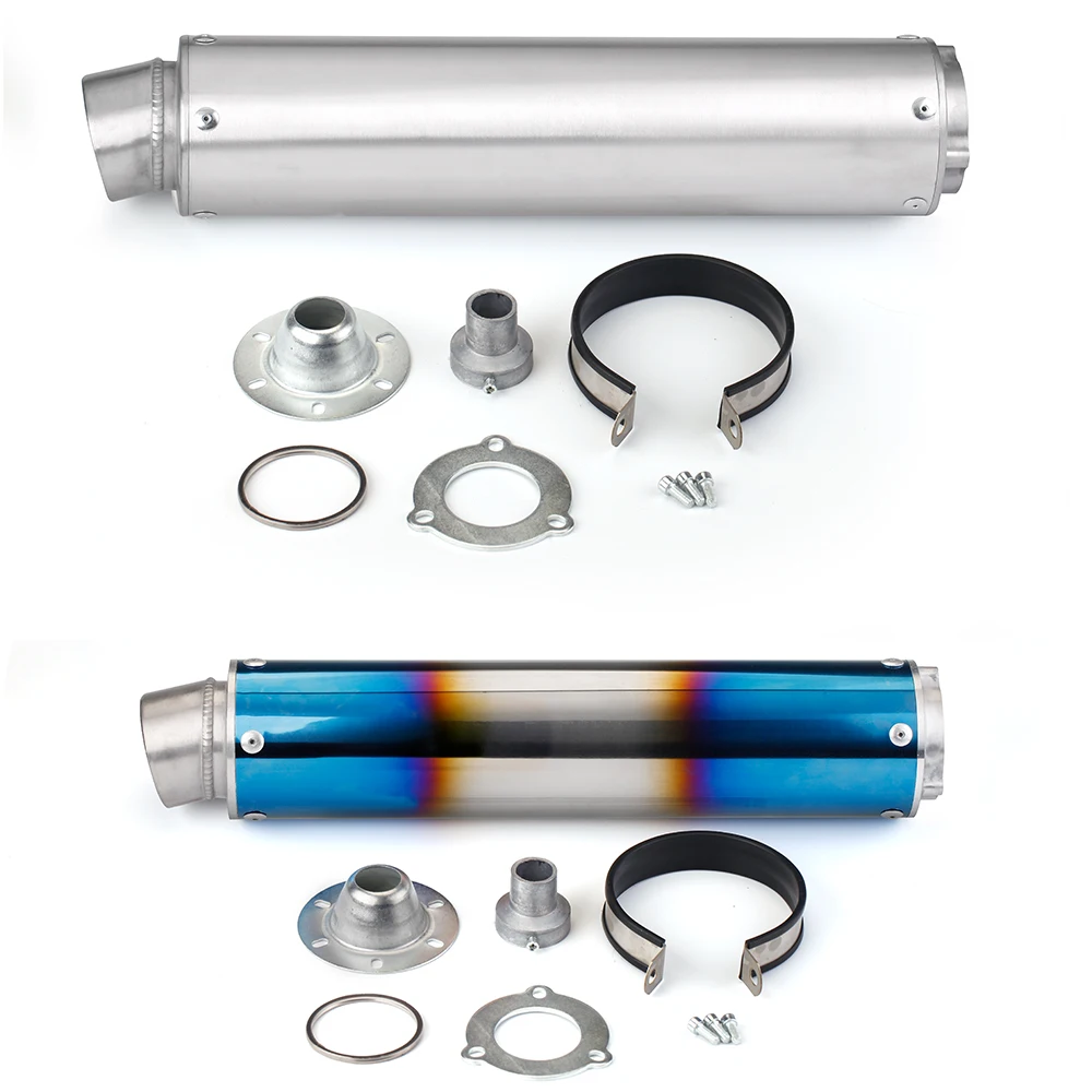 

Intelligent Library Intelligent Library Motorcycle Exhaust Universal Pitbike Muffler Motorcycle Modified Stainless Steel WRS Pip