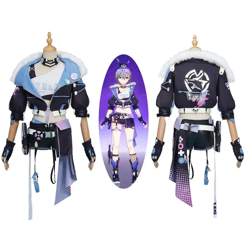 

Honkai Star Rail Silver Wolf Costume Cosplay Suit