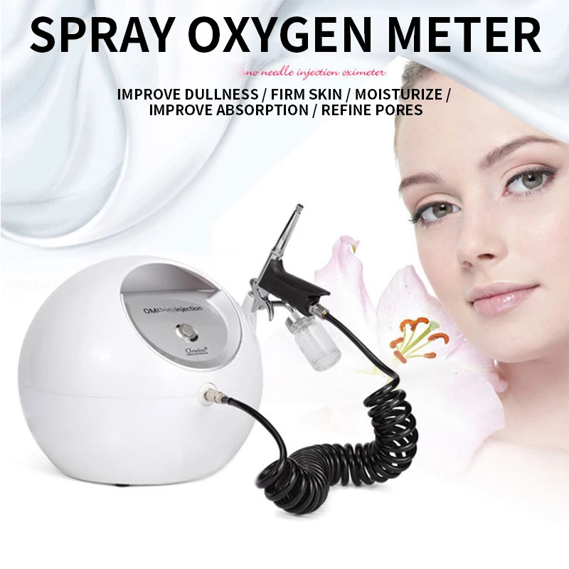 Water Oxygen Jet Peeling Skin Care Acne Treatment Facial Rejuvenation Skin Moisturizing Machine Face Care Oxygen Spraye Skin spa