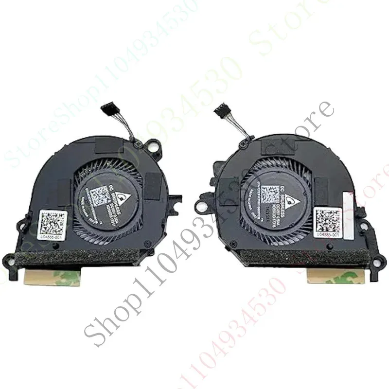 Ventilateur de refroidissement CPU GPU HC pour HP 13 "Spectre X360 13-AE 13-AE013DX 13-AE012DX 13-ae014dx 13-ae011dx ND55C03-17D17 ND55C03-17D16