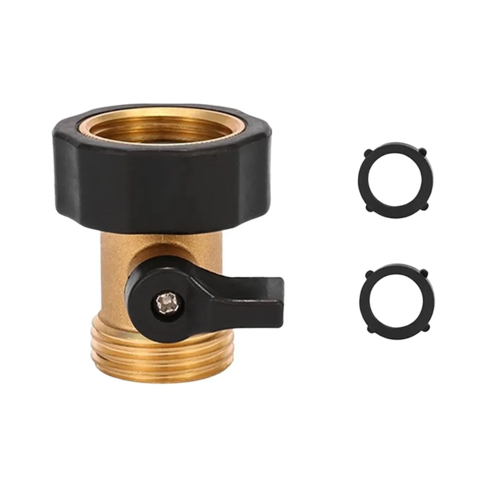 Water Pipe Fitting Garden Hose Valve Brass Construction 3 4 Inch Thread European Standard For Garden Hose Systems