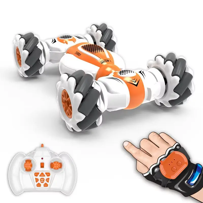 New Gesture-Induced Torsion Car Remote Control Car RC Cross-Country Climbing Four-Wheel Drive Stunt Deformation Drift Racing Toy