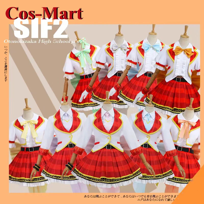 

Cos-Mart Anime LoveLive SIF2 Cosplay Costume μ's Sweet Lovely Idols SJ Uniform Dress Activity Party Role Play Clothing