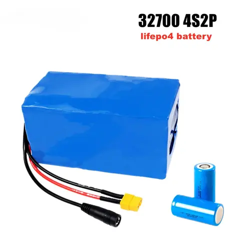 32700 Lifepo4 배터리 12V 배터리 팩 20000mAh 4S2P 전기 보트 및 무정전 전원 공급 장치용 40A 균형 BMS 내장