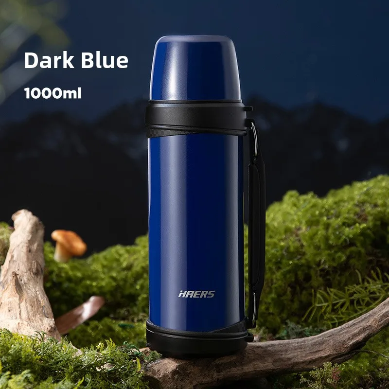 

Large Capaci Outdoor Thermal Flask Car Water Bottle Travel Insulated Mug Stainl Steel 304 Chinese Sle Thermal Pot