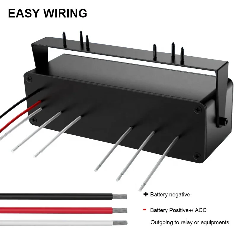 Imagem -04 - Gang Rocker Switch Box 12v Spst On-off Interruptor qc 3.0 Usb Carregador Voltímetro de Alumínio Interruptor de Balancim Painel Noite Brilho Adesivos 6