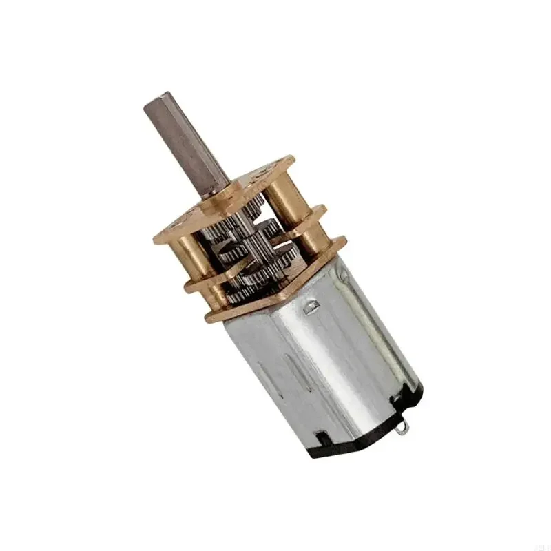 Động cơ 6V/12V 100RPM tốc độ chậm đáng tin cậy dành cho những người đam mê DIY và người máy quy mô nhỏ 15UB