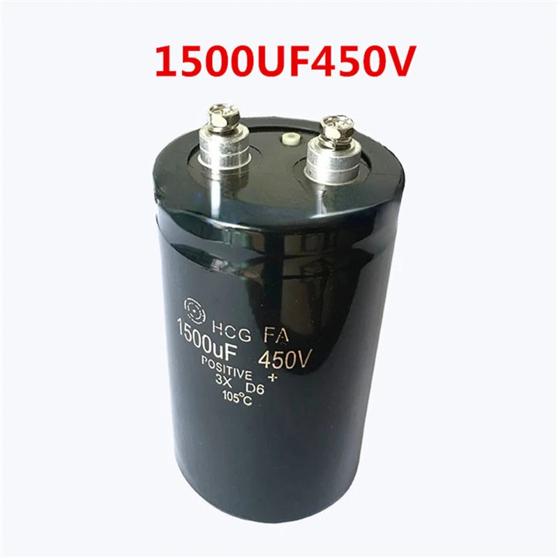 Ultrasonic special capacitor 1500UF/450V 1500UF inverter Original electrolytic capacitor of Hitachi electric welding machine