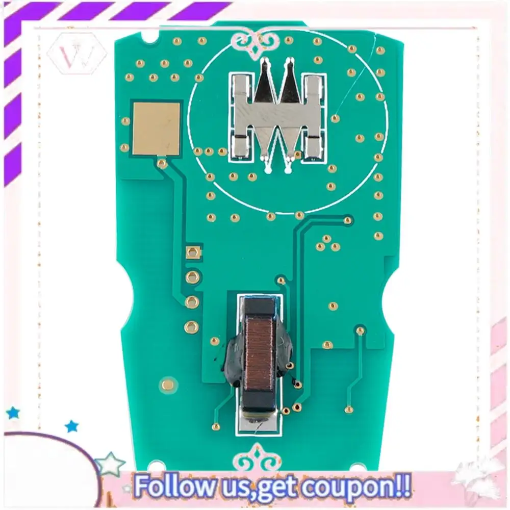 

Простой в использовании автомобильный умный дистанционный ключ с 3 кнопками, подходит для Bmw 3/5 серии X5 X6 Cas2 Cas3 433 МГц