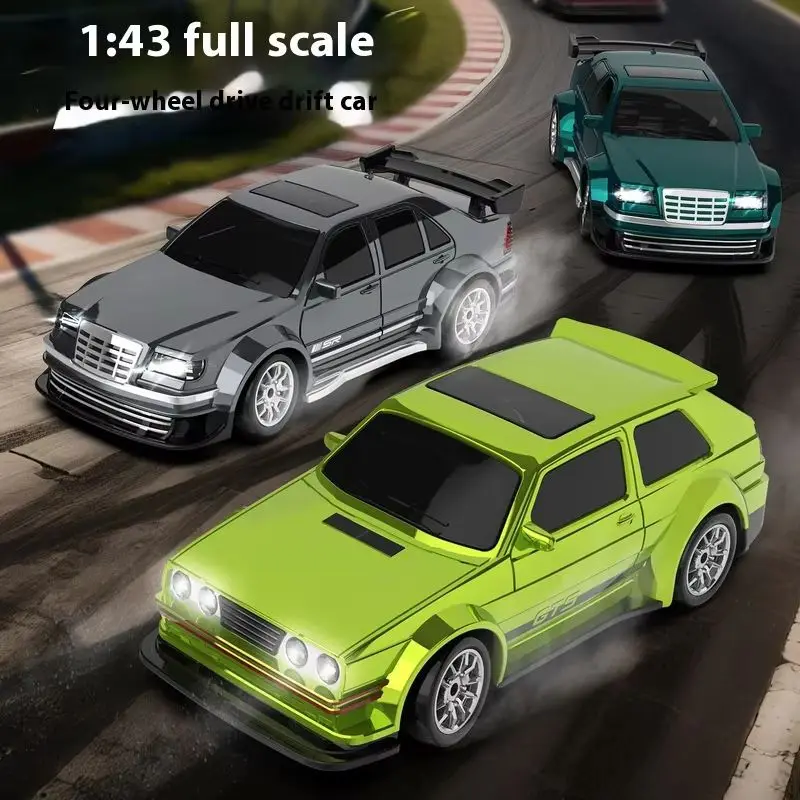1:43 Scale Remote Control Drift Car Rc Racing Classic Model With Gyroscope 4wd Entry Level Gift Toy For Sports & Outdoors Gift