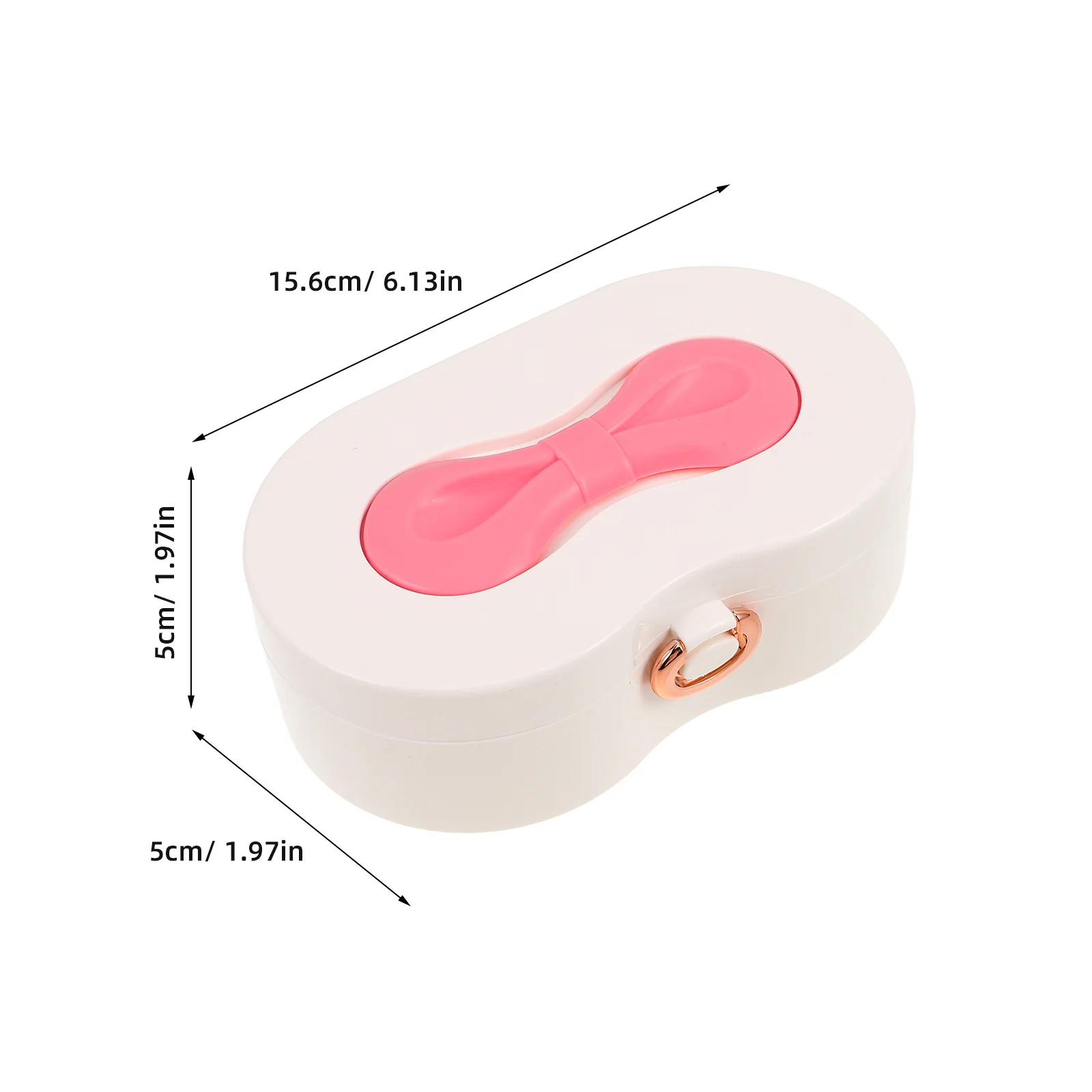 حقيبة فانيتي للأطفال للفتيات مع مرآة مدمجة ومقصورات متعددة ومنظم مكياج محمول للتخييم