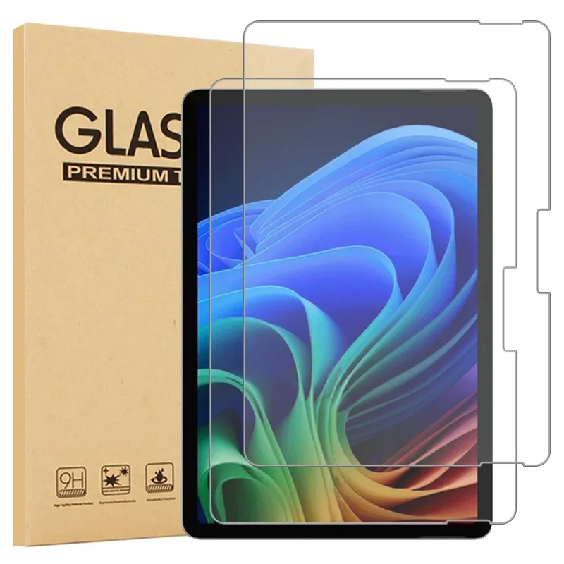 

2PCS For Microsoft surface Pro12 Tempered Glass Screen Protector On for Microsoft surface Pro12 Anti Scratch HD arcuate Film