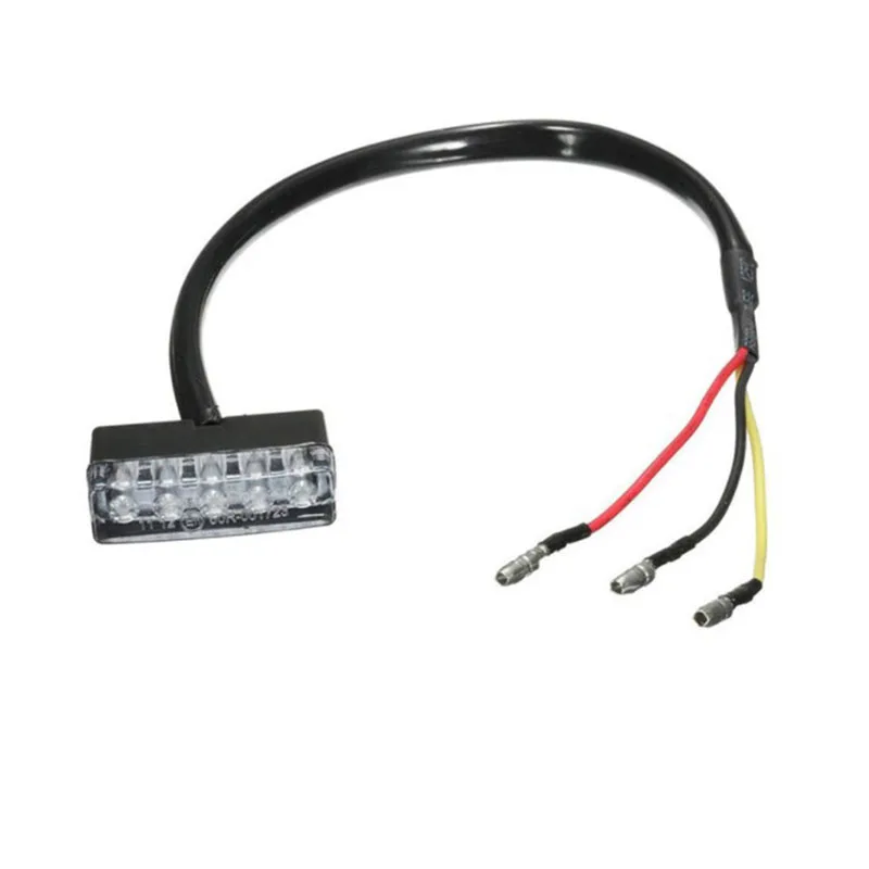 Motorcycle Red Rear Tail 12V Mini 5 LED Low Consumption Stop Brake Light