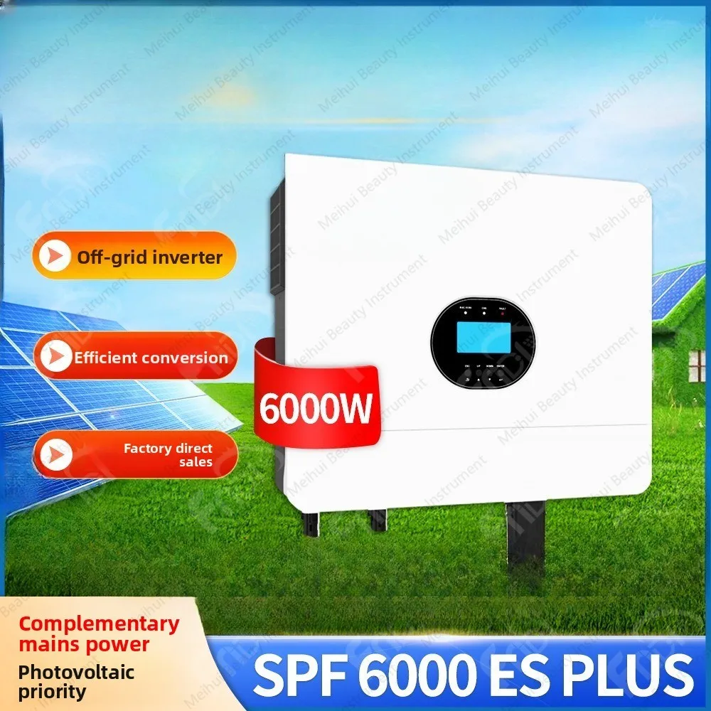 Inversor SPF6000ES PLUS Pure Black Wave, inversor fora da rede 6000W