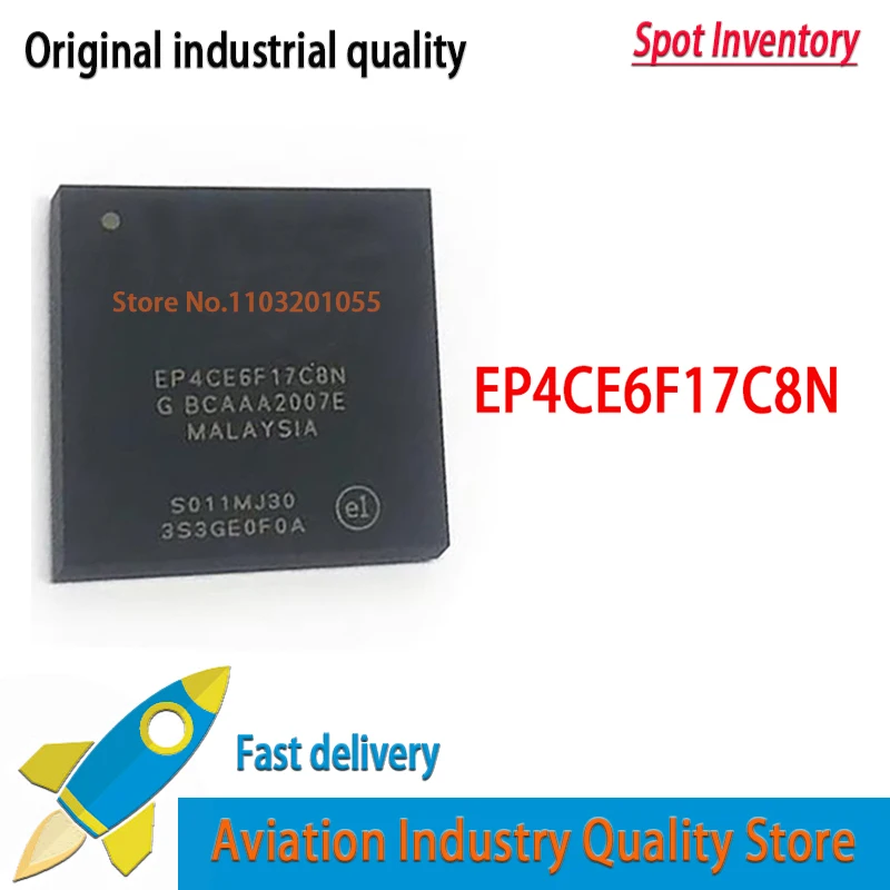 

1~5PCS/LOT New original in stock EP4CE6F17C8N FBGA-256 EP4CE6F17 C8N BGA Chip