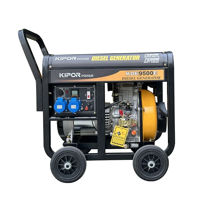 KIPOR POWER Open Frame Draagbare Dieselgenerator 5KW 60HZ 110/220V