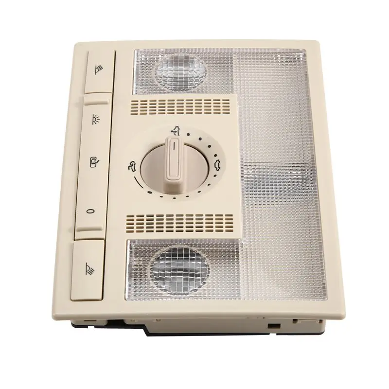 

A99F-Car Front Console Roof Reading Light For VW Polo 9N Touran 2002-2010 Seat Leon Altea Dome Light Ceiling Lamp 6Q0947613A