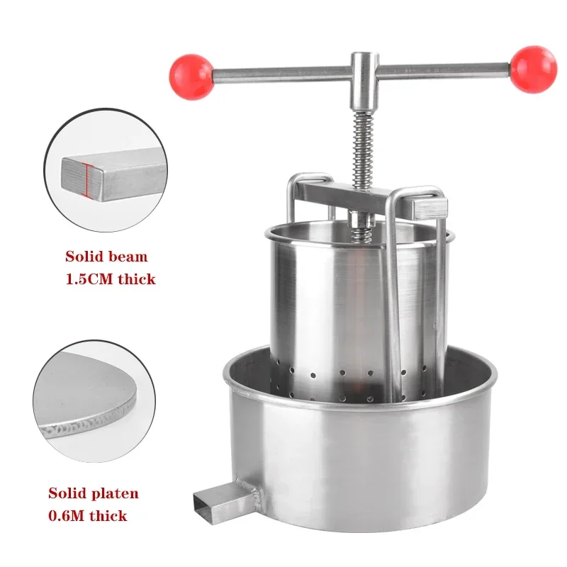 

304 Stainless Steel Push Type Manual Juicer Dehydrator Pomegranate Orange Lemon Sugar Cane Juice Squeezer Kitchen Tool