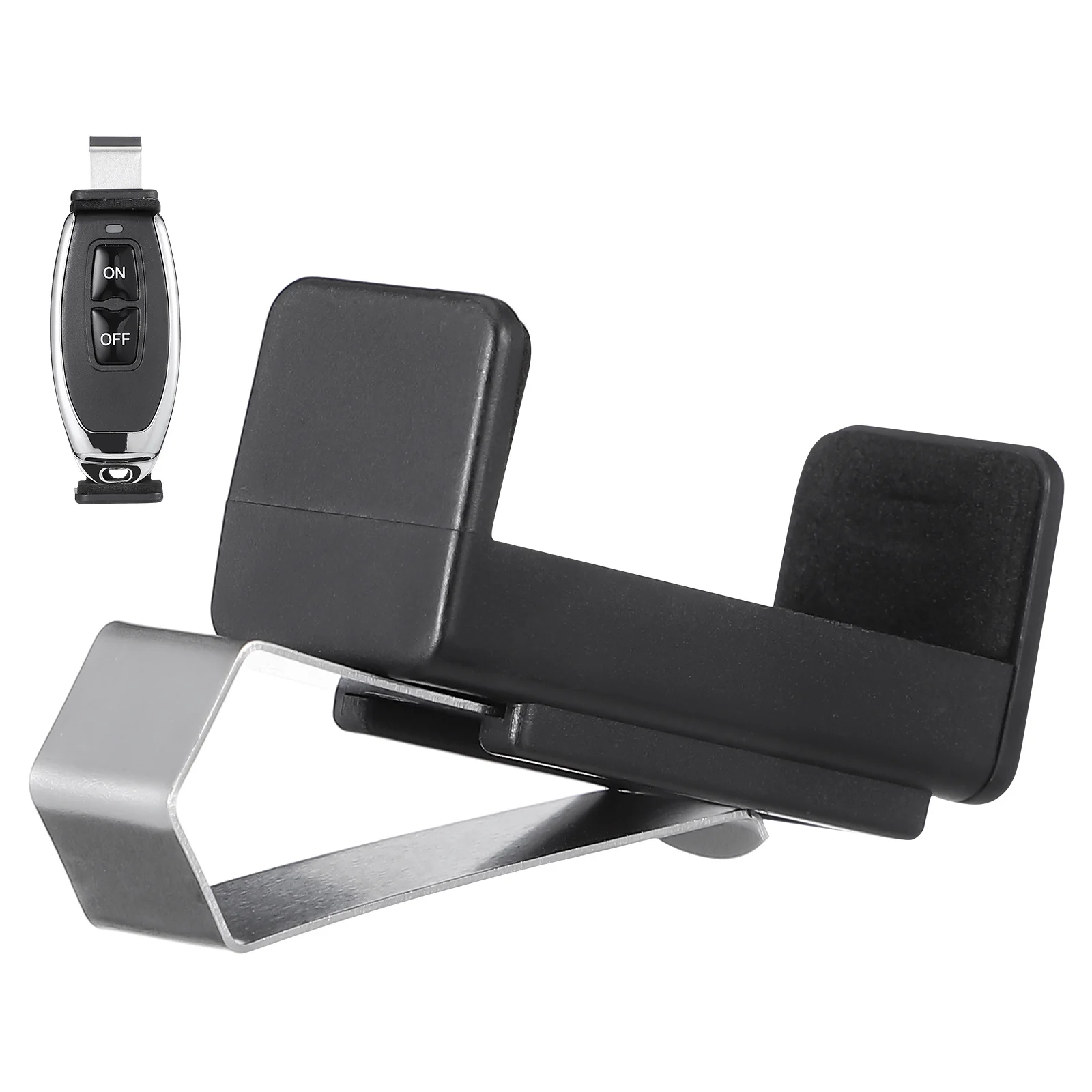 

Garage Door Remote Clip Compact Lightweight Sun Visor Mount for Cars No Tools Needed Strong Secure Fit Universal Remote Visor